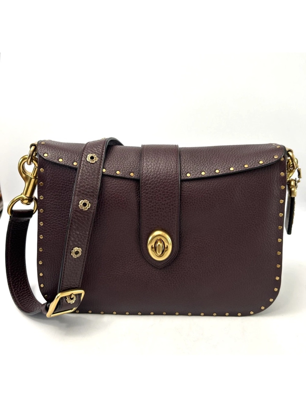 Coach Page 27 with Rivets crossbody bag
